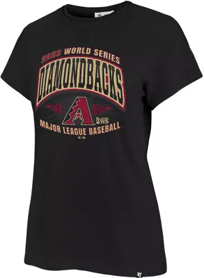 '47 Women's 2023 World Series Bound Arizona Diamondbacks Franklin T-Shirt