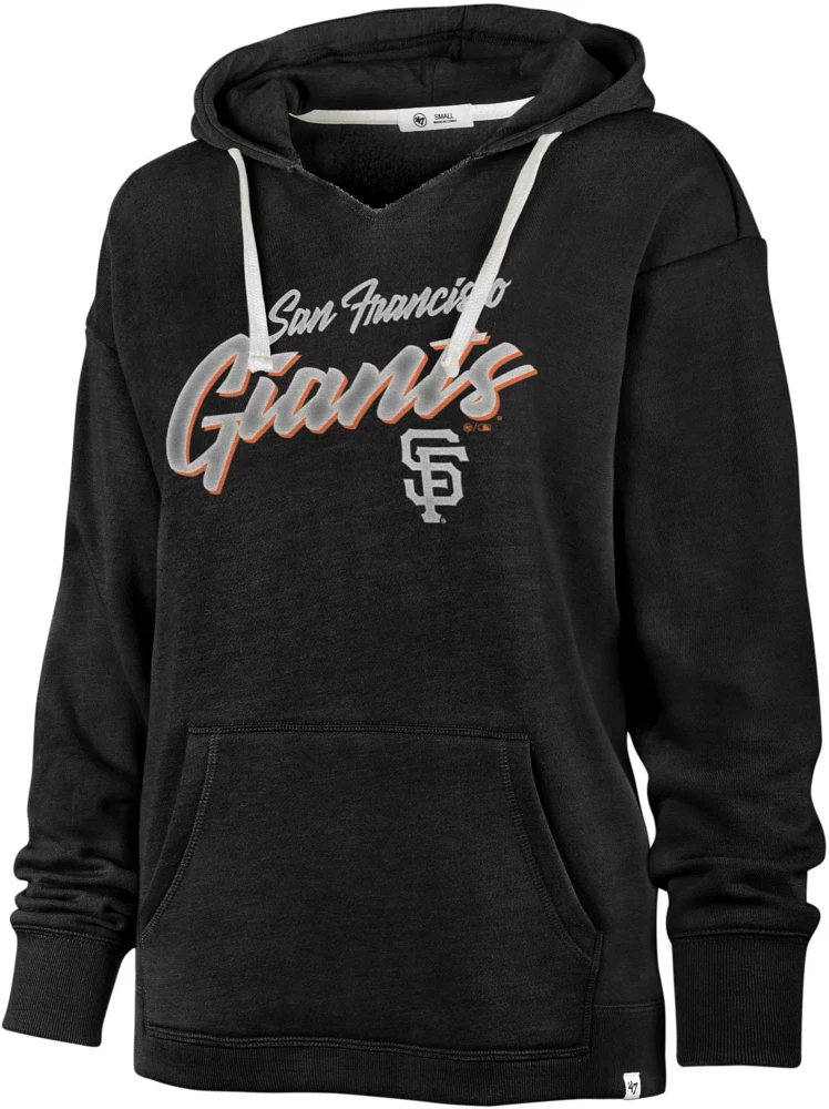 '47 Women's San Francisco Giants Black RIse Kennedy Hoodie