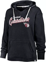 '47 Women's Cleveland Guardians Blue RIse Kennedy Hoodie