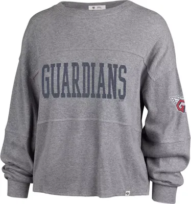 '47 Women's Cleveland Guardians Gray Loud Jada Long Sleeve Shirt