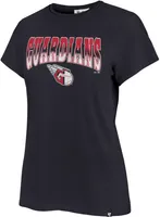 '47 Women's Cleveland Guardians Navy Undertone Franklin T-Shirt