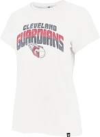 '47 Women's Cleveland Guardians Tan Franklin T-Shirt