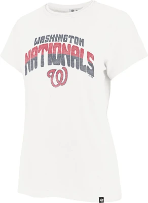 '47 Women's Washington Nationals Tan Franklin T-Shirt