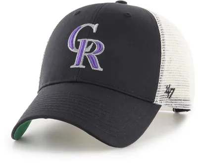 '47 Women's Colorado Rockies Black Branson MVP Trucker Hat