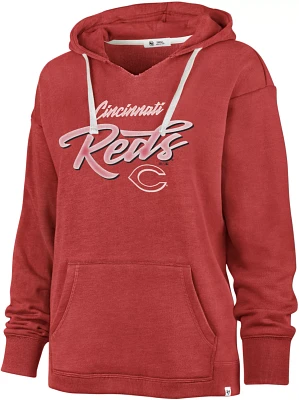 '47 Women's Cincinnati Reds Red Rise Kennedy Hoodie