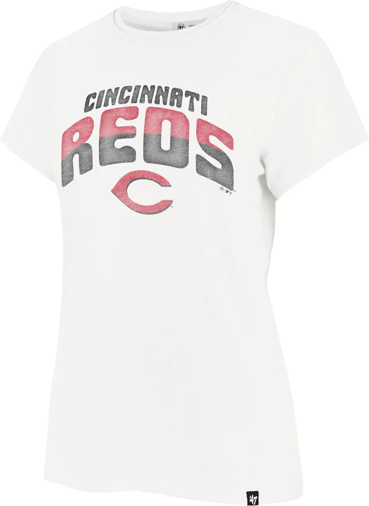 '47 Women's Cincinnati Reds Tan Franklin T-Shirt