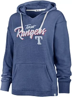 '47 Women's Texas Rangers Blue RIse Kennedy Hoodie