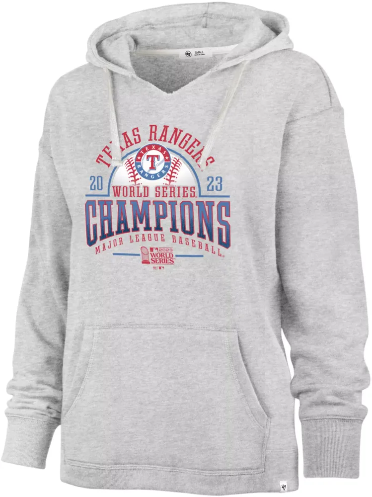 '47 Women's 2023 World Series Champions Texas Rangers Kennedy Hoodie