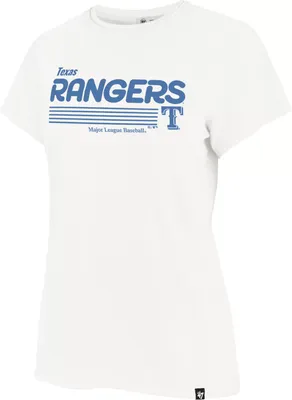 '47 Women's Texas Rangers White Harmonize Franklin T-Shirt