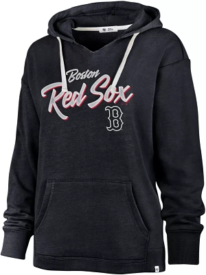 '47 Women's Boston Red Sox Blue RIse Kennedy Hoodie