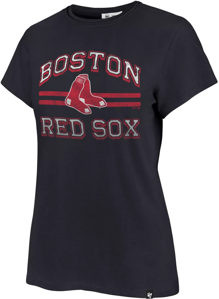 '47 Women's Boston Red Sox Blue Franklin T-Shirt