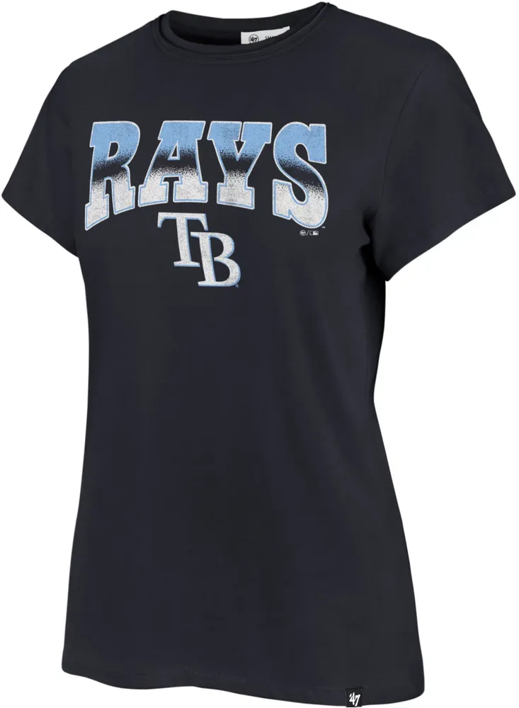 '47 Women's Tampa Bay Rays Navy Undertone Franklin T-Shirt