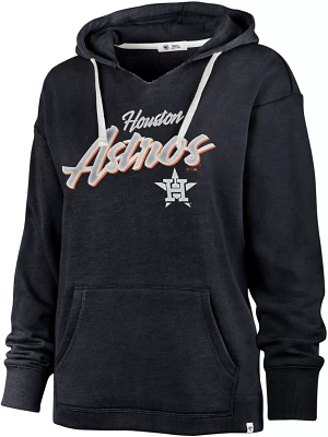 '47 Women's Houston Astros Blue RIse Kennedy Hoodie