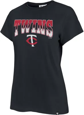 '47 Brand Women's Minnesota Twins Blue Undertone Franklin T-Shirt