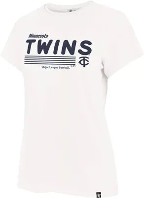 '47 Women's Minnesota Twins White Harmonize Franklin T-Shirt