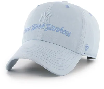 '47 Women's New York Yankees Navy Haze Cleanup Adjustable Hat