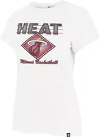 '47 Women's Miami Heat White We Have Heart Frankie T-Shirt