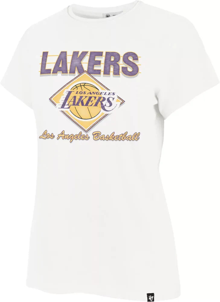 '47 Women's Los Angeles Lakers White We Have Heart Frankie T-Shirt