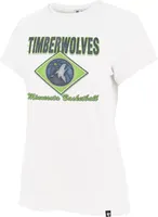 '47 Women's Minnesota Timberwolves White We Have Heart Frankie T-Shirt