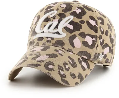 ‘47 Women's Cal Golden Bears Brown Bagheera Leopard Adjustable Hat