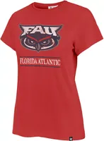 ‘47 Women's Florida Atlantic Owls Red Fineline T-Shirt