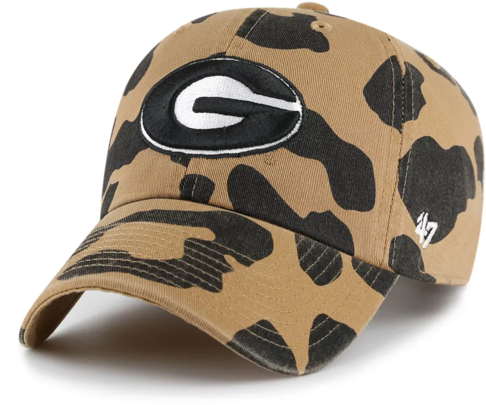 '47 Women's Georgia Bulldogs Camel Rosette Clean Up Adjustable Hat