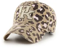 ‘47 Women's Kentucky Wildcats Brown Bagheera Leopard Adjustable Hat