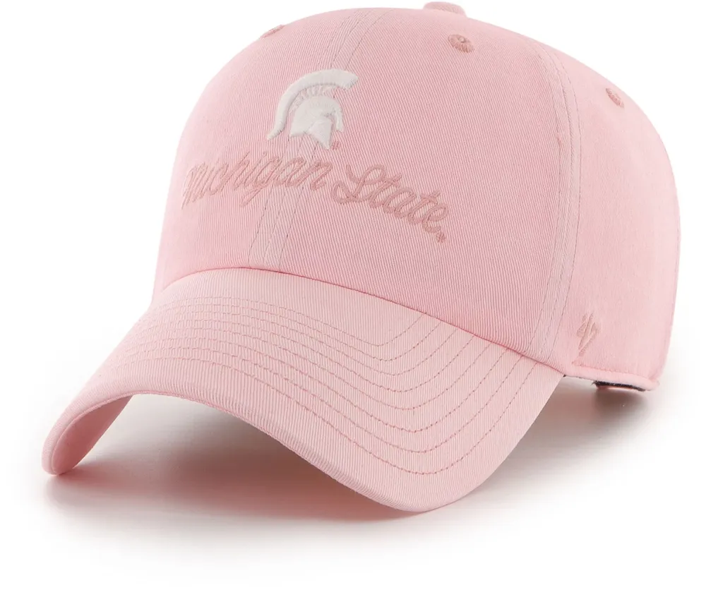 '47 Women's Michigan State Spartans Pink Haze Adjustable Hat