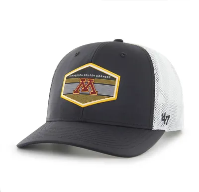 '47 Women's Minnesota Golden Gophers White Burgess Trucker Adjustable Hat