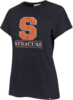 ‘47 Women's Syracuse Orange Navy Fine Line T-Shirt