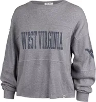 ‘47 Women's West Virginia Mountaineers Slate Grey Jada Long Sleeve T-Shirt