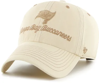 '47 Women's Tampa Bay Buccaneers Adore Clean Up Beige Adjustable Hat