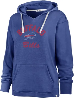 '47 Women's Buffalo Bills Wrap Up Royal Hoodie