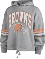 '47 Women's Cleveland Browns Upland Grey Hoodie