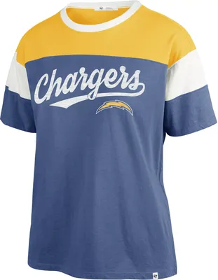 '47 Women's Los Angeles Chargers Breezy Blue T-Shirt