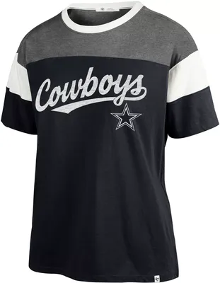 '47 Women's Dallas Cowboys Breezy Time Off Blue T-Shirt