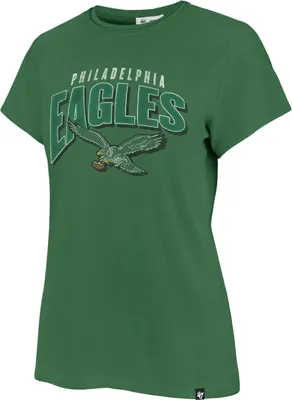 '47 Women's Philadelphia Eagles Kelly Green Frankie Throwback T-Shirt