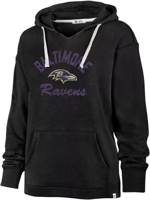 '47 Women's Baltimore Ravens Wrap Up Royal Hoodie