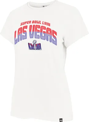 '47 Women's Super Bowl LVIII Far Out White T-Shirt