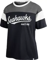 '47 Women's Seattle Seahawks Breezy Blue T-Shirt