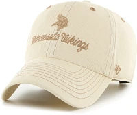 '47 Women's Minnesota Vikings Adore Clean Up Beige Adjustable Hat