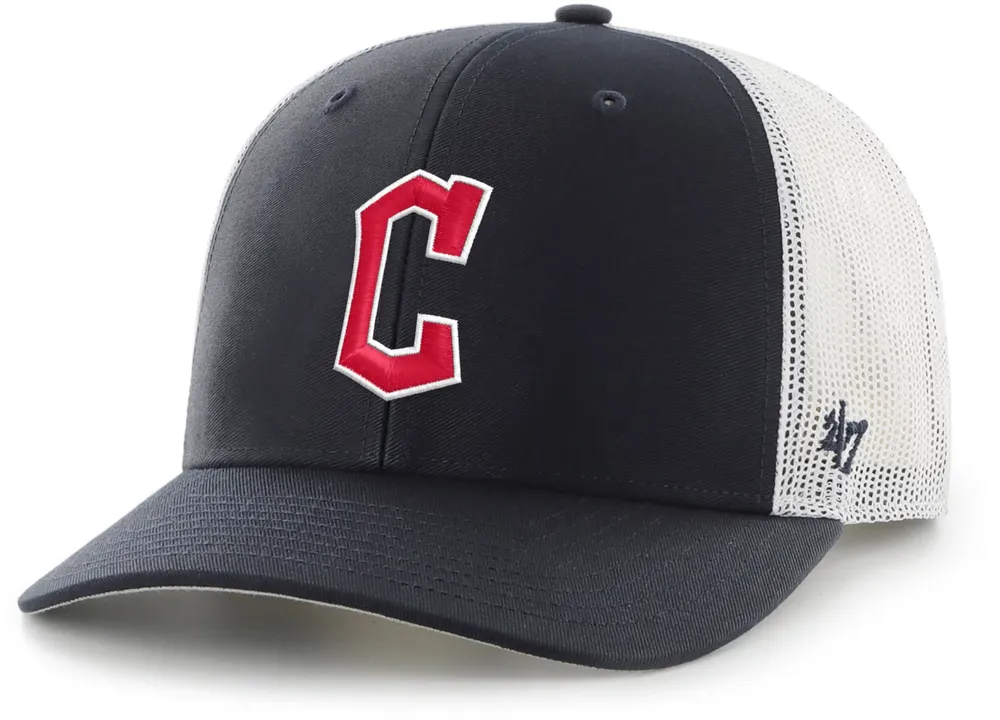 '47 Youth Cleveland Guardians Navy Trucker Hat