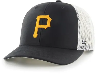 '47 Youth Pittsburgh Pirates Black Trucker Hat