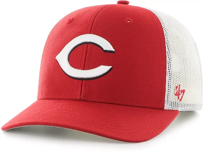 '47 Youth Cincinnati Reds Red Trucker Hat