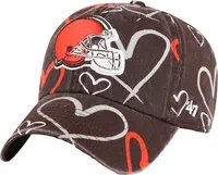 47 Youth Cleveland Browns Adore Clean Up Brown Adjustable Hat