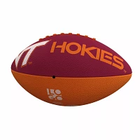 Logo Brands Virginia Tech Hokies Logo Rubber Junior Football