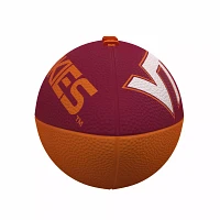 Logo Brands Virginia Tech Hokies Logo Rubber Junior Football