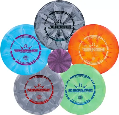 Dynamic Discs Prime Burst 5 Disc Starter Set