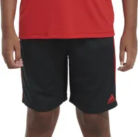 Adidas Boys' Elastic Waistband Classic 3-Stripes Shorts