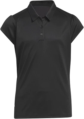 adidas Girls' Short Sleeve Golf Polo